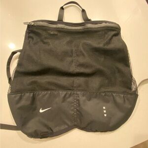 NIKE X MMB Nike lab Matthew M. Williams Black Shoe Bag/Backpack
